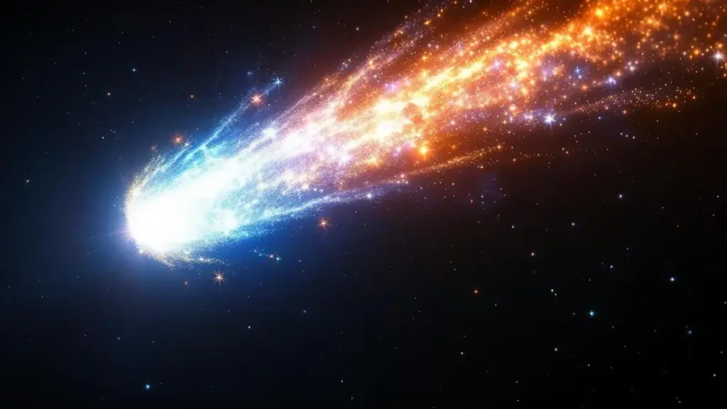Waarom deze mysterieuze komeet uit een ander sterrenstelsel zo intens licht uitstraalt
